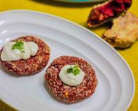 Beetroot And Chickpea Kebab/Tikki Recipe - Evening Snack