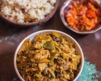 पत्ता गोभी शिमला मिर्च की सब्ज़ी रेसिपी - Cabbage Capsicum Sabzi Recipe 