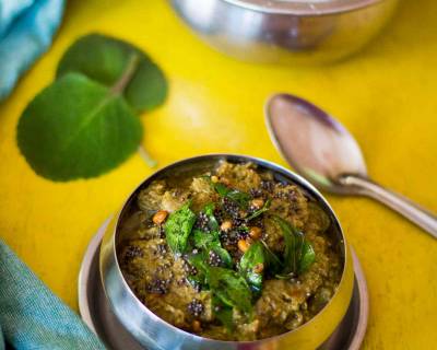 Karpooravalli Chutney Recipe (Tamil Nadu Chutney With Big Thyme)