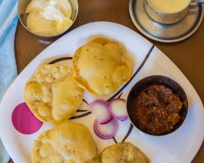 Nagori Puri Recipe (Semolina Puri)