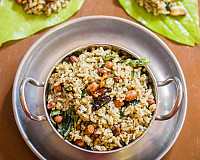 Kongunadu Style Vetrilai Sadam Recipe - Betel Leaves Rice