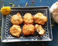 Boodida Gummadikaya Pachi Vadiyalu Recipe -Andhra Style Ash Gourd Fritters Recipe