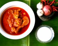 Garlic Red Chicken Gravy Recipe