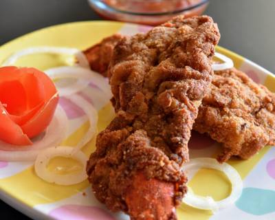 Bengali Style Chingri Macher Cutlet Recipe (Prawn Cutlet)