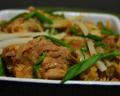 Naga Style Chicken With Bamboo Shoot Recipe