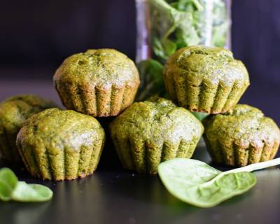 Spinach Banana Muffin Recipe