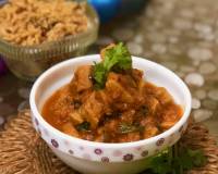 Suran Kebab Masala Recipe - Yam In Tomato Onion Gravy