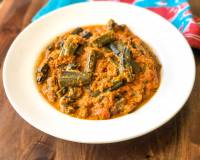 Bhindi Masala Gravy Recipe - Ladies Finger In Tomato Onion Gravy