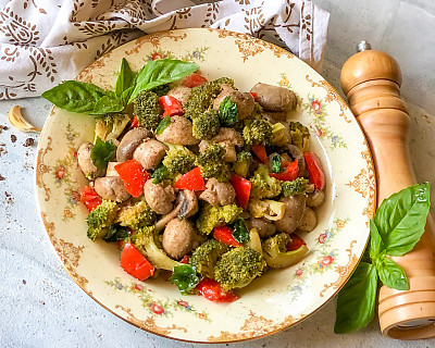 Broccoli and Mushroom Stir Fry Recipe 