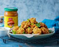 Crisp Baked Tandoori Mayo Cheddar Chicken Recipe