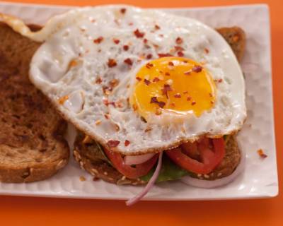 Egg And Harissa Sandwich Recipe