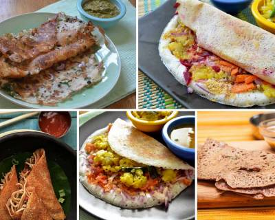 67 Dosa Recipes You Will Love - Variety Dosa | Masala Dosa | Instant Dosa