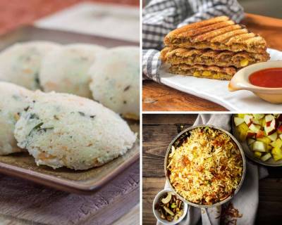 Kids Lunch Box Menu Plan-Rava Idli,Potato Wrap,Penne Pasta&More