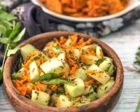 Vellarikka Kosumalli Recipe- South Indian Style Cucumber Salad
