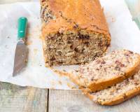 Banana, Peanut Butter And Chocolate Chunk Loaf Recipe