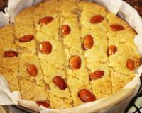 Basbousa Recipe - Middle Eastern Semolina Cake