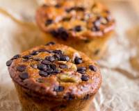 Eggless Banana Walnut Chocolate Chip Muffin Recipe-Vegan Options