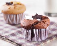 Quick and Easy Eggless Whole Wheat Chocolate Cupcake Recipe