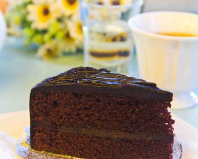 Eggless Devil's Food Cake Recipe