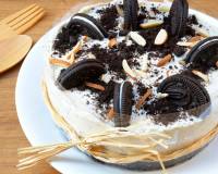 Eggless Oreo Cake Recipe With Buttercream Frosting 