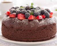 Eggless Easy Chocolate Cake Recipe - Vegan Option