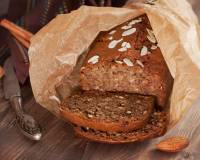 Healthy Banana Oatmeal Walnut Bread Recipe (Eggless/ Egg Free Option)