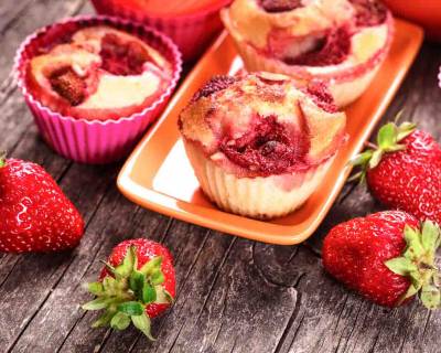 Strawberry Upside Down Muffin Recipe