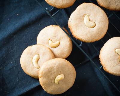 Atta Biscuit Recipe (Whole Wheat Flour Cookies Spiced with Cardamom)