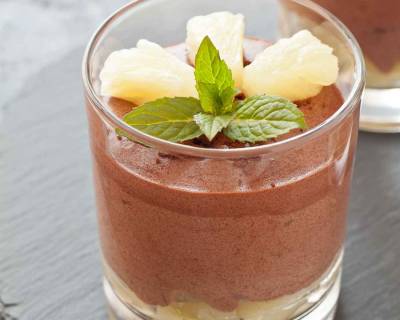 Homemade Chocolate Mousse With Pineapple Recipe