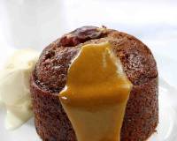 Sticky Date (Fig) & Walnut Pudding Recipe with Toffee Sauce