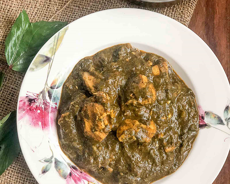 Gongura Chicken Curry Recipe - Andhra Style Gongura Chicken
