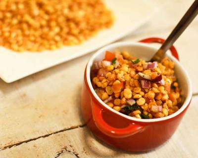 Chatpati Chana Dal Chaat Recipe 