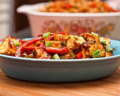 Chilli Paneer Recipe -Indo Chinese