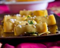 Gujarati Khandvi Recipe - Savory Gram Flour Pinwheels