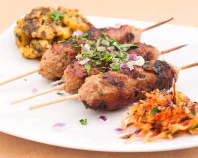 Saunf Aloo & Dal Kebab Recipe (Potato & Lentil Kebabs)