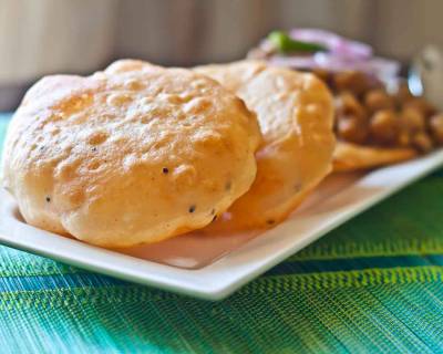 Bhatura Recipe (Fried Puffed Yogurt Bread)