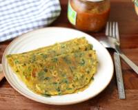 Hara Dhania Paratha Recipe - Coriander Paratha