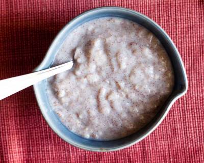 Ragi Oatmeal Kanji Recipe - Healthy Diabetic Porridge Recipe