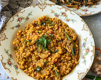 Hyderabadi Khadi Masoor Dal Recipe - Hyderabadi Style Lentil Curry