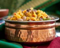 Beans And Carrot Masala Pulav With Black Eyed Beans Recipe
