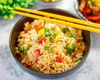 Broccoli Capsicum Pulao Recipe