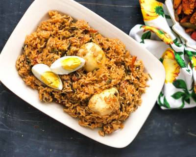 Egg Biryani Recipe With Coconut Milk 