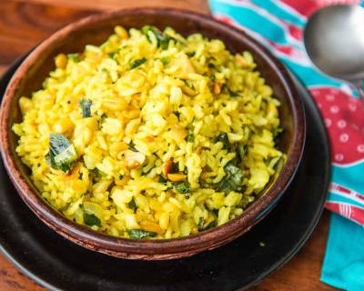 Lemon Rice Recipe - Elumichai Sadam/Chitranna