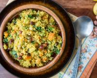 Foxtail Millet Lemon Rice Recipe-Elumichai Thenai 