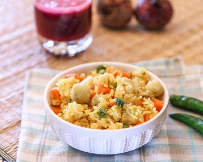 Mixed Vegetable Pulao Recipe