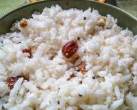 South Indian Thengai Sadam Recipe | Quick & Healthy Coconut Rice