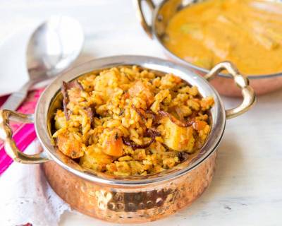 हैदराबादी वेजिटेबल बिरयानी रेसिपी - Hyderabadi Vegetable Biryani Recipe