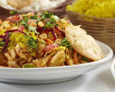 Bhel Puri Recipe - An Indian Street Food And Tea Time Snack