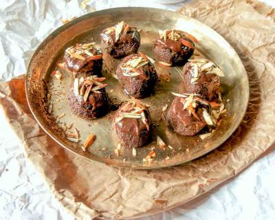 Dark Chocolate Sandesh (Shondesh) Dipped In Chocolate Recipe