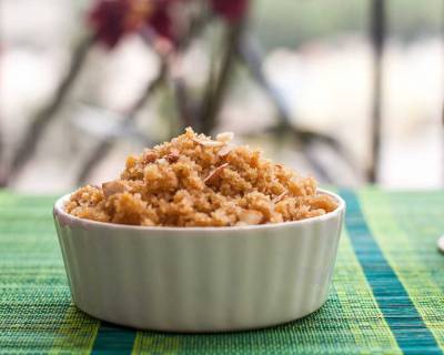 Lapsi Recipe  - Sweetened Gujarati Broken Wheat 